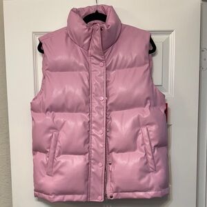 Buddy Love Pink Puffer Vest